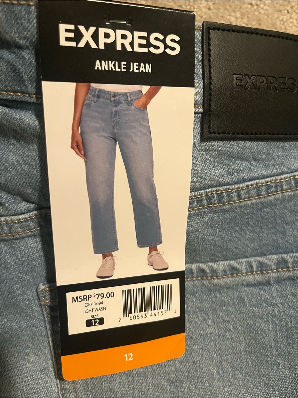 Express Ankle Jeans size 12 NEW